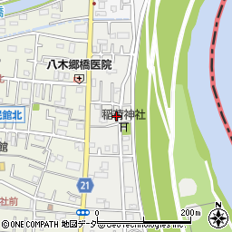 埼玉県三郷市東町42周辺の地図