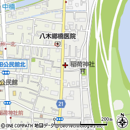 埼玉県三郷市東町31周辺の地図