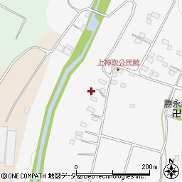 山梨県北杜市明野町上神取1121周辺の地図