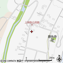 山梨県北杜市明野町上神取1135周辺の地図