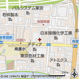 東京いすゞ自動車株式会社　板橋パーツセンター周辺の地図