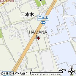 埼玉県入間市二本木1298周辺の地図