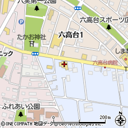 ネッツトヨタ千葉　松戸六実店周辺の地図