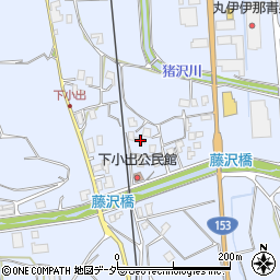 長野県伊那市西春近5483周辺の地図