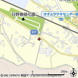 山梨県北杜市長坂町富岡171周辺の地図