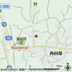 千葉県香取市西田部621周辺の地図