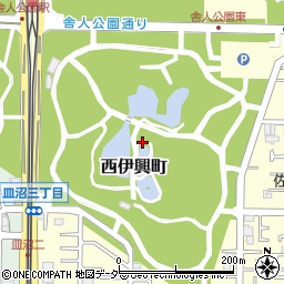 東京都足立区西伊興町周辺の地図