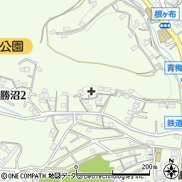 東京都青梅市勝沼2丁目315周辺の地図