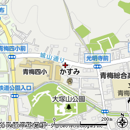 東京都青梅市東青梅6丁目1-9周辺の地図