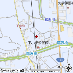 長野県伊那市西春近5485周辺の地図