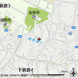 ローソン和光下新倉店周辺の地図