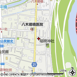 埼玉県三郷市東町35周辺の地図