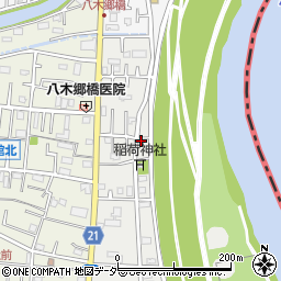 埼玉県三郷市東町43周辺の地図