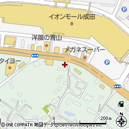 千葉県成田市土屋725周辺の地図