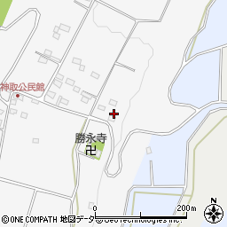 山梨県北杜市明野町上神取1165周辺の地図