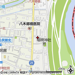埼玉県三郷市東町36周辺の地図