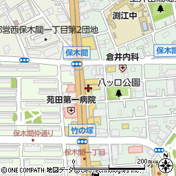 ＨｏｎｄａＣａｒｓ東京中央竹の塚店周辺の地図