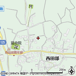 千葉県香取市西田部632周辺の地図