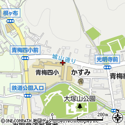 東京都青梅市東青梅6丁目1-6周辺の地図