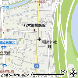 埼玉県三郷市東町29周辺の地図