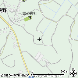 千葉県印西市荒野周辺の地図