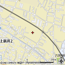 埼玉県所沢市上新井2丁目36周辺の地図