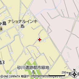 埼玉県所沢市三ケ島3丁目1099周辺の地図