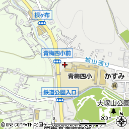 東京都青梅市東青梅6丁目1-38周辺の地図