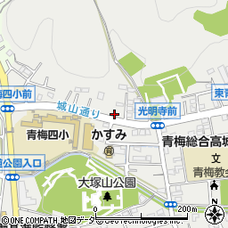 東京都青梅市東青梅6丁目26-9周辺の地図