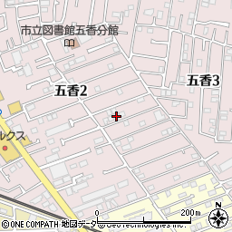 ファミーユ美吉野周辺の地図