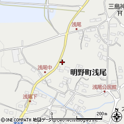 山梨県北杜市明野町浅尾1113周辺の地図