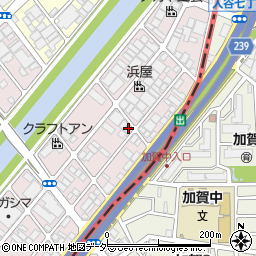 株式会社三容堂　川口工場周辺の地図