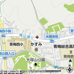 東京都青梅市東青梅6丁目26-11周辺の地図