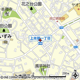 千葉県松戸市上本郷3181周辺の地図