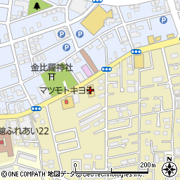 ジェーソン松戸五香西店周辺の地図