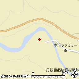 山梨県北都留郡丹波山村奥秋1900周辺の地図