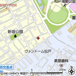 千葉県松戸市上本郷4383周辺の地図
