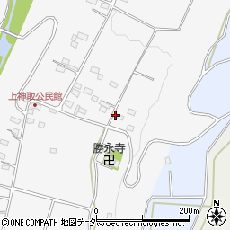 山梨県北杜市明野町上神取1161周辺の地図