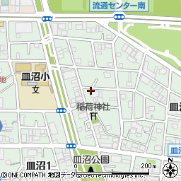 東京都足立区皿沼3丁目13-11周辺の地図
