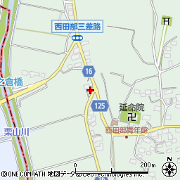 千葉県香取市西田部584-1周辺の地図