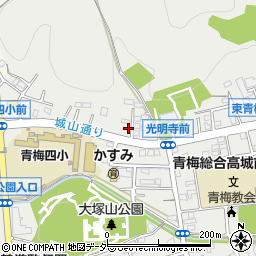 東京都青梅市東青梅6丁目26-5周辺の地図