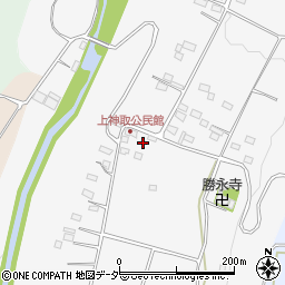 山梨県北杜市明野町上神取1147-1周辺の地図