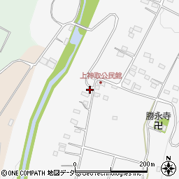 山梨県北杜市明野町上神取1129周辺の地図
