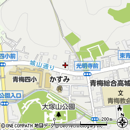 東京都青梅市東青梅6丁目26-6周辺の地図