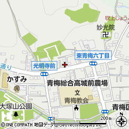 東京都青梅市東青梅6丁目23-20周辺の地図