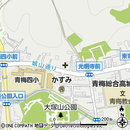 東京都青梅市東青梅6丁目26-8周辺の地図