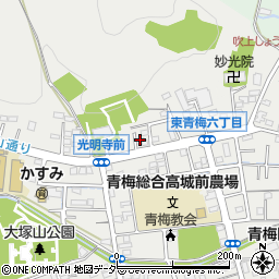 東京都青梅市東青梅6丁目23-6周辺の地図