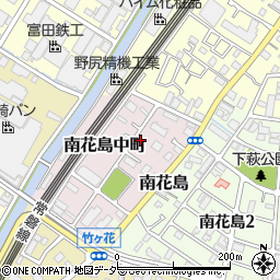 千葉県松戸市南花島中町252周辺の地図