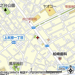 千葉県松戸市上本郷3061周辺の地図