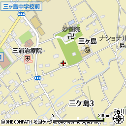 埼玉県所沢市三ケ島3丁目1404周辺の地図